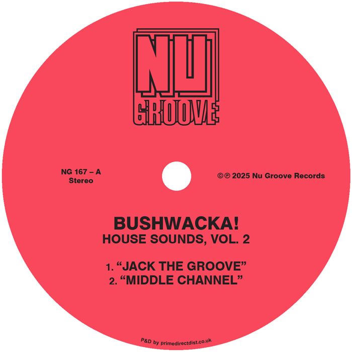 Bushwacka! - House Sounds, Vol. 2 | Nu Groove Records (NG 167) - 2