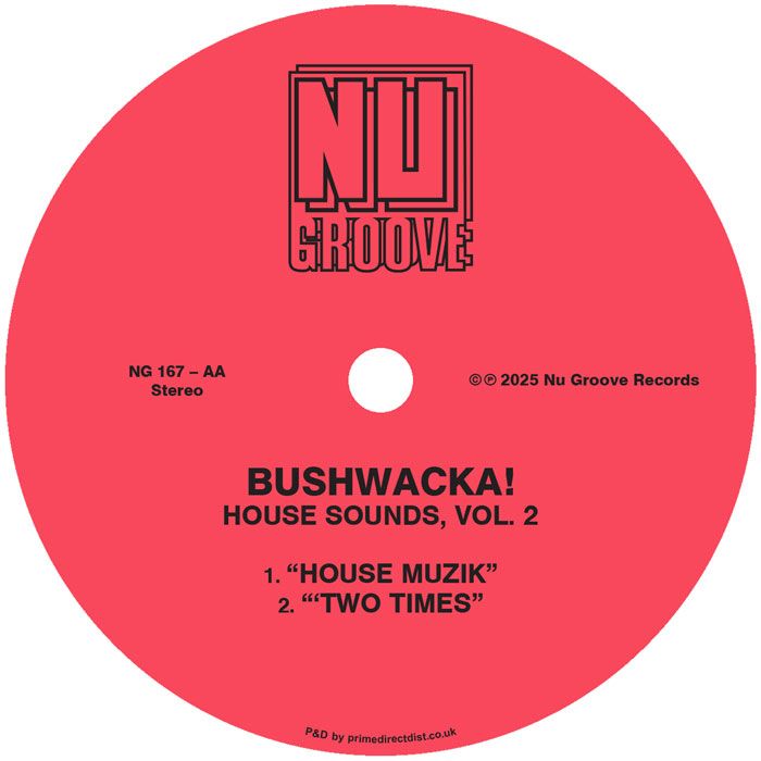 Bushwacka! - House Sounds, Vol. 2 | Nu Groove Records (NG 167) - 3