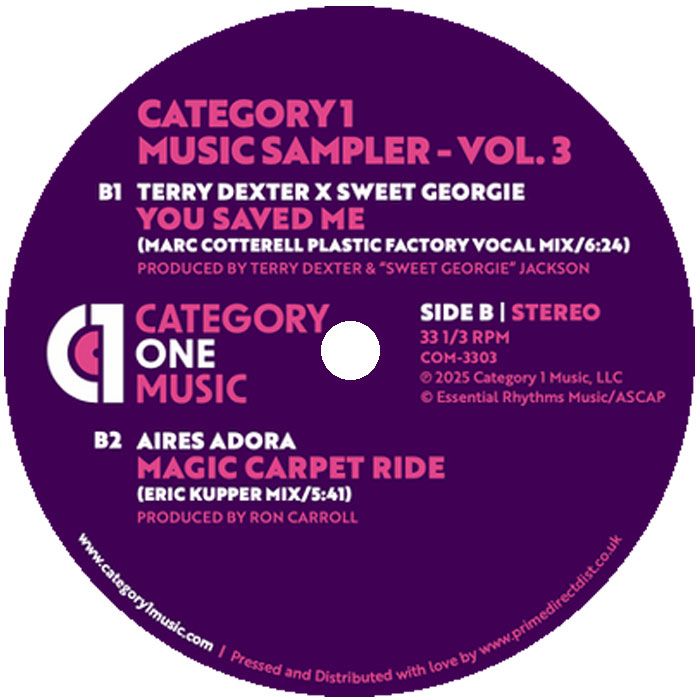 Various - Category1 Music Sampler - Vol.3 | Category 1 Music (COM-3303) - 2 Various - Category1 Music Sampler - Vol.3 | Category 1 Music (COM-3303) - 2