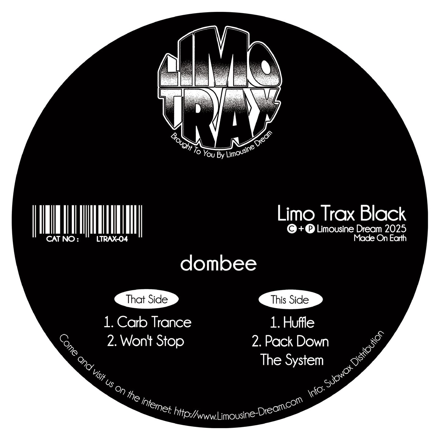 dombee - Limo Trax dombee | Limousine Dream (LTRAX-04) - 2 dombee - Limo Trax dombee | Limousine Dream (LTRAX-04) - 2