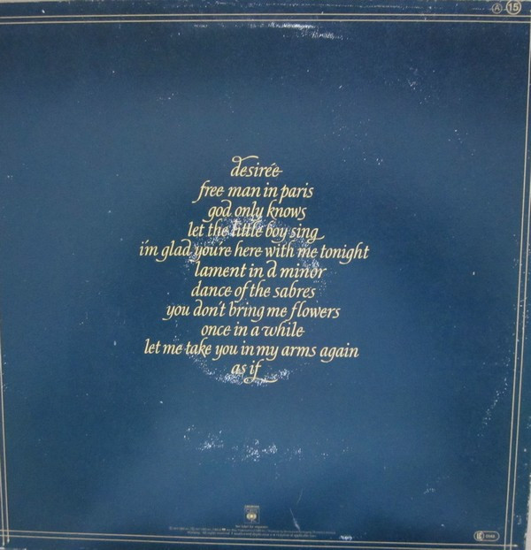 Neil Diamond - I'm Glad You're Here With Me Tonight | CBS (CBS 86044) - 2 Neil Diamond - I'm Glad You're Here With Me Tonight | CBS (CBS 86044) - 2