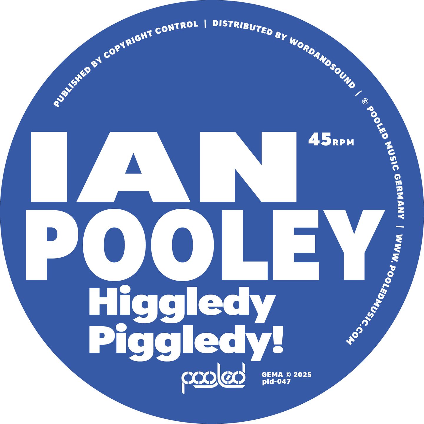 Ian Pooley - Higgledy Piggledy! | Pooledmusic (PLD047) - 2