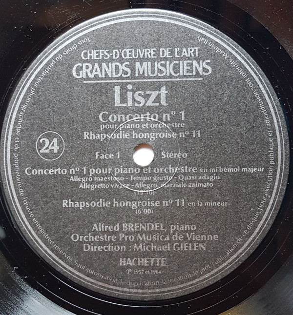 Liszt , Alfred Brendel , Orchestre Pro Musica De Vienne , Michael Gielen - Les Deux Concertos Pour Piano Et Orchestre / Pièces Pour Piano | Hachette (none) - 2