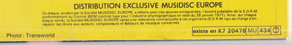 Mario Cavallero Et Son Orchestre Et Ses Chanteurs - Hit Parade Chanté - Pop Hits - Vol. 50 | Pop Hits (30 PH 1850) - 6