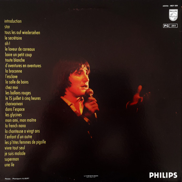 Serge Lama - Serge Lama À L'Olympia | Philips (6621 020) - 3