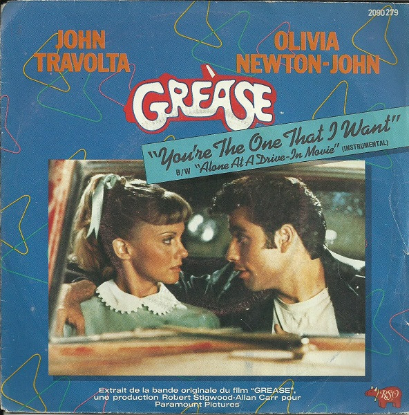 John Travolta Et Olivia Newton-John - You're The One That I Want | RSO (2090 279)