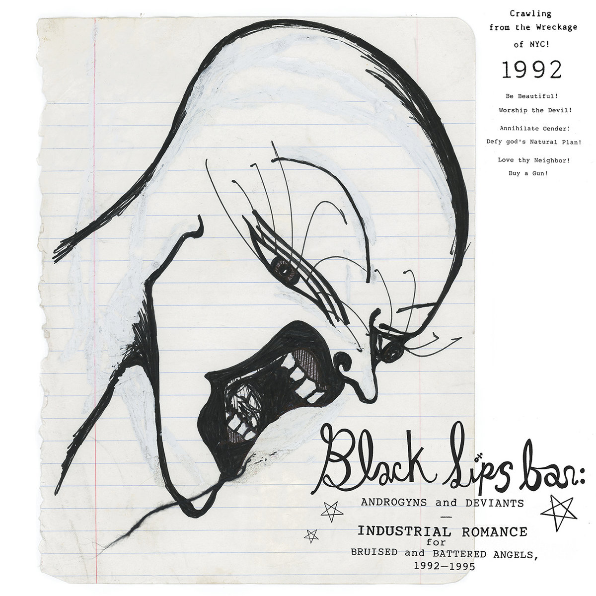 Blacklips Bar - Blacklips Bar - Androgyns & Deviants: Industrial Romance For Bruised And Battered Angels 1992-95 | () - main Blacklips Bar - Blacklips Bar - Androgyns & Deviants: Industrial Romance For Bruised And Battered Angels 1992-95 | () - main