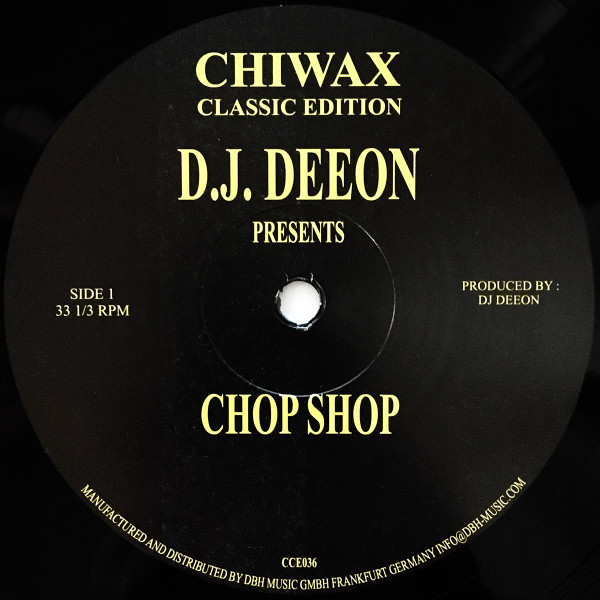 D.J. Deeon – Chop Shop (Chiwax) - D.J. Deeon – Chop Shop (Chiwax) |  () - main