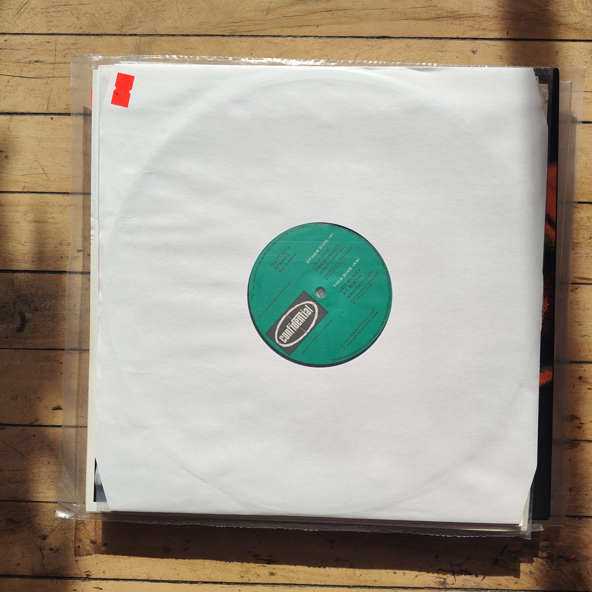 Confidential / Primea Facey – Jam The Frequency / Jet Black At Birth (Catt Records) - Confidential / Primea Facey – Jam The Frequency / Jet Black At Birth (Catt Records) |  () - main