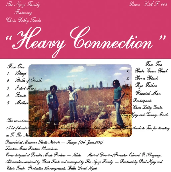 Ngozi Family - Heavy Connection | Now-Again Records (NA5268LP) - main Ngozi Family - Heavy Connection | Now-Again Records (NA5268LP) - main