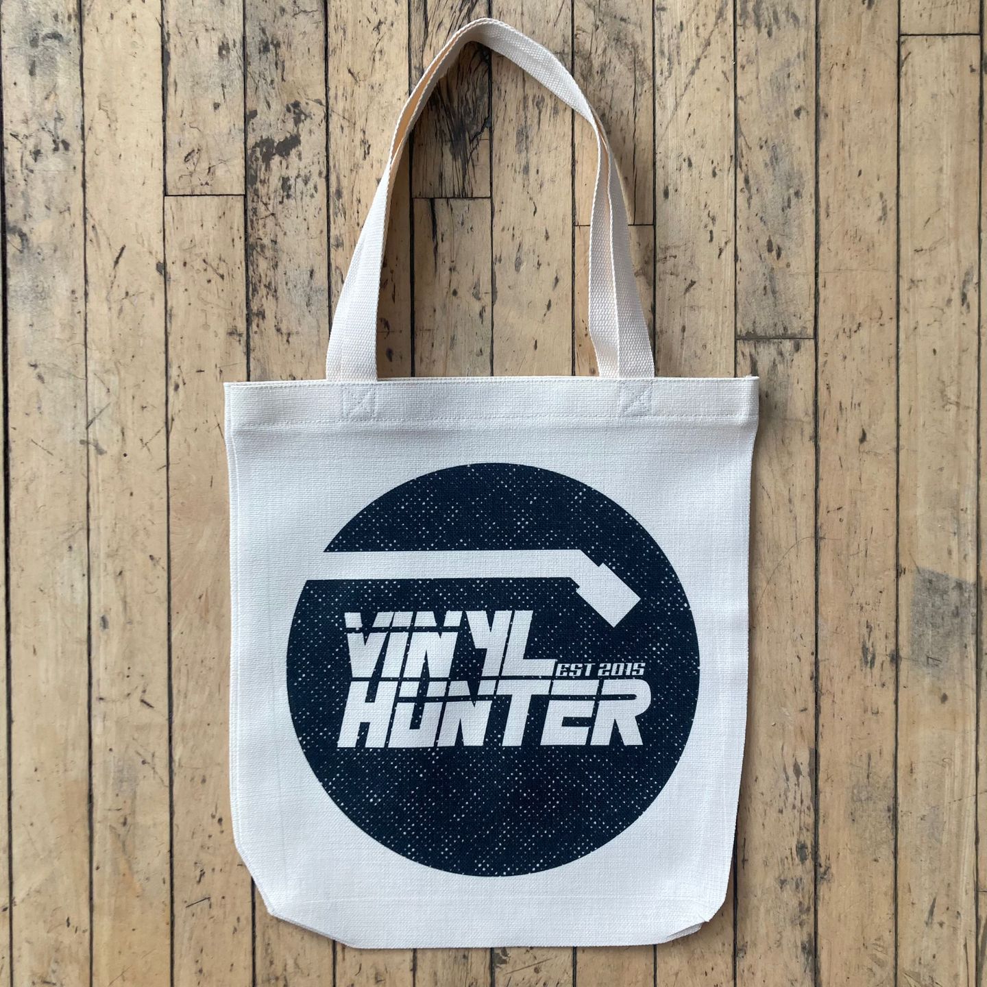 Vinyl Hunter - Vinyl Hunter Anniversary Tote Bag. Vinyl Hunter - Vinyl Hunter Anniversary Tote Bag.