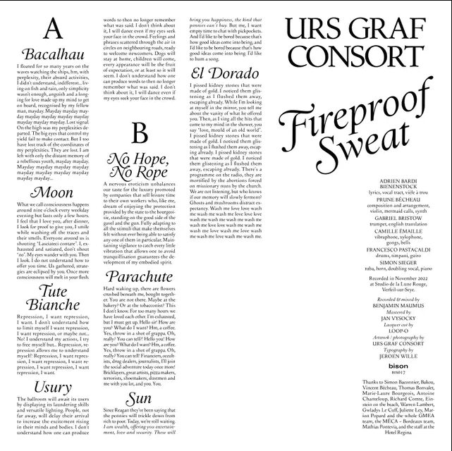 Urs Graf Consort - Fireproof Sweat | Bison (BIS017LP)