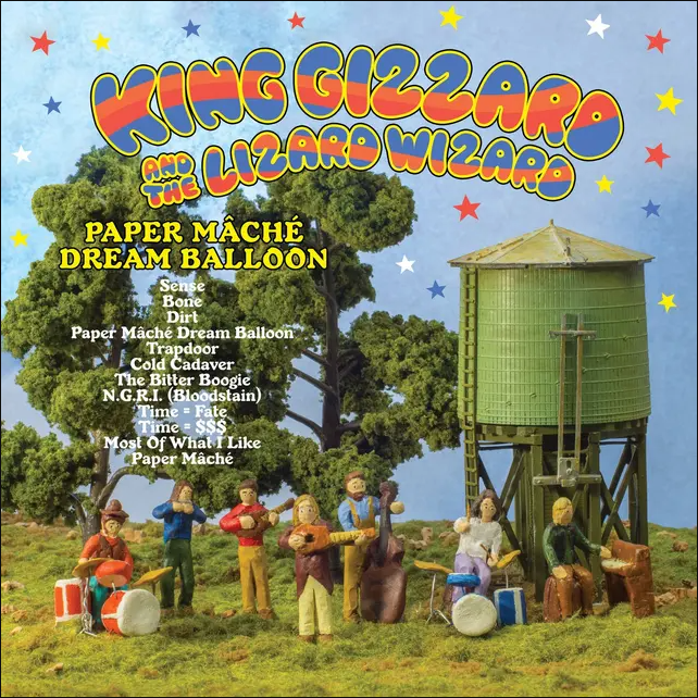 King Gizzard And The Lizard Wizard - Paper Mache Dream Balloon | Heavenly (HVNLP124X) King Gizzard And The Lizard Wizard - Paper Mache Dream Balloon | Heavenly (HVNLP124X)