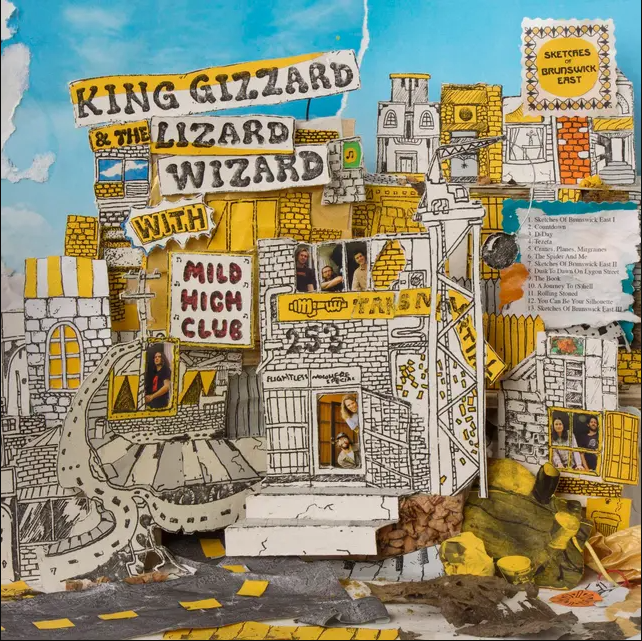King Gizzard And The Lizard Wizard - Sketches Of Brunswick East | Heavenly (HVNLP143X) - main King Gizzard And The Lizard Wizard - Sketches Of Brunswick East | Heavenly (HVNLP143X) - main