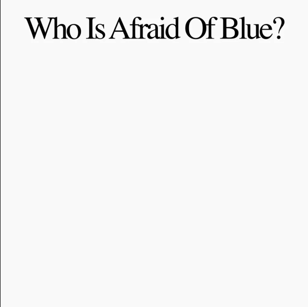 Purr - Who is Afraid of Blue? | Anti- (7949-1)