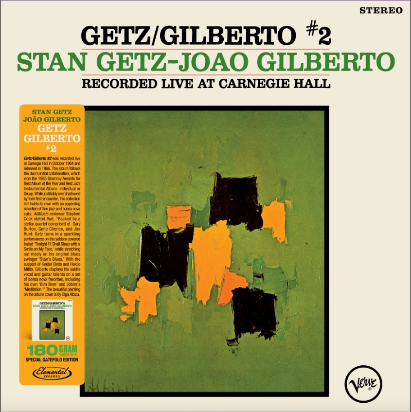 Stan Getz , João Gilberto - Getz/Gilberto #2 (Recorded Live At Carnegie Hall) | Verve Records (700202) Stan Getz , João Gilberto - Getz/Gilberto #2 (Recorded Live At Carnegie Hall) | Verve Records (700202)