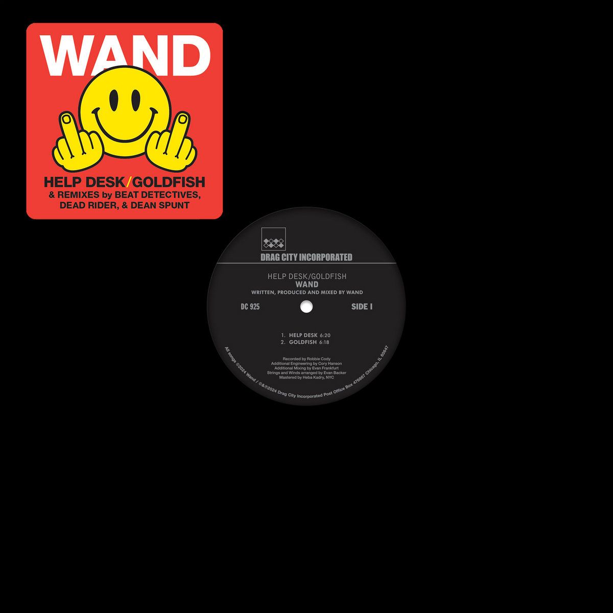 Wand - Help Desk/Goldfish EP | Drag City (DC925)