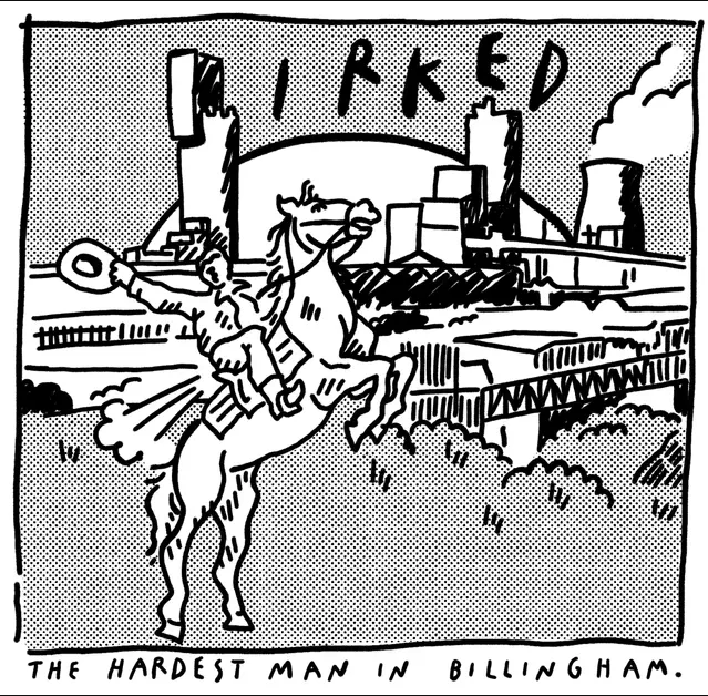 Irked - The Hardest Man In Billingham | Wrong Speed Records (WSR069)