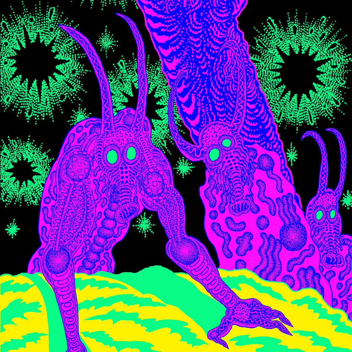 Thee Oh Sees - Abomination Revealed At Last | Deathgod Records (DG006) - main Thee Oh Sees - Abomination Revealed At Last | Deathgod Records (DG006) - main
