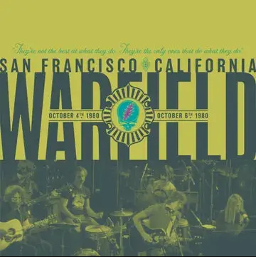 The Grateful Dead - The Warfield - San Francisco, CA Oct 4&6 1980 | Rhino Records (R1 728364) The Grateful Dead - The Warfield - San Francisco, CA Oct 4&6 1980 | Rhino Records (R1 728364)
