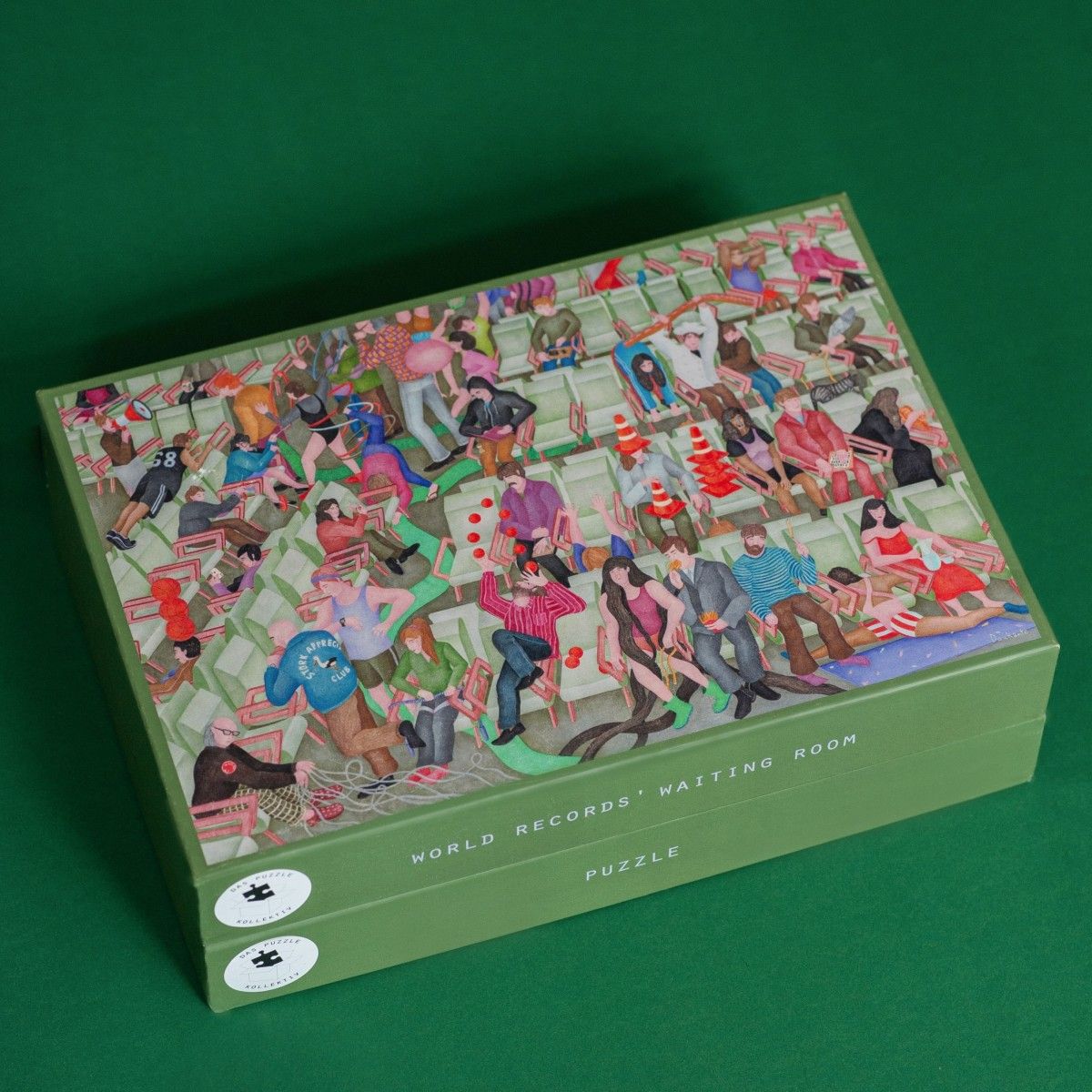 Format - World records' waiting room - PUZZLE von Daukantė.