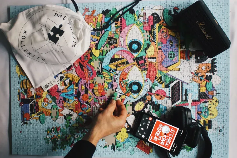 Format - HEAD - PUZZLE von Sebastian Schwamm - 2