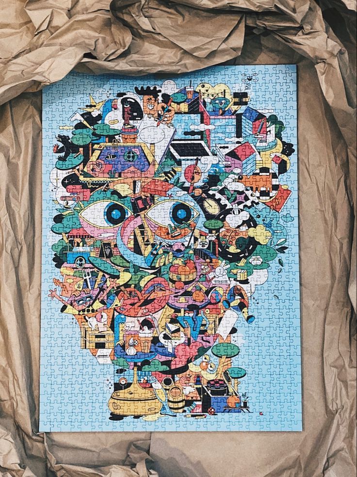 Format - HEAD - PUZZLE von Sebastian Schwamm