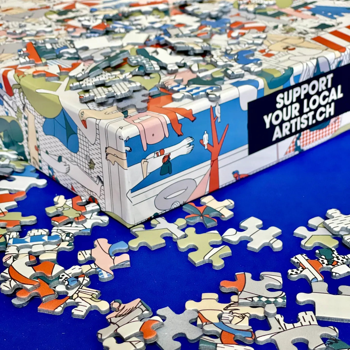 Format - Beach - PUZZLE von Anna-Lisa Schneeberger