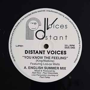 Distant Voices - You Know The Feeling | Distant Voices (LJP001) - main Distant Voices - You Know The Feeling | Distant Voices (LJP001) - main