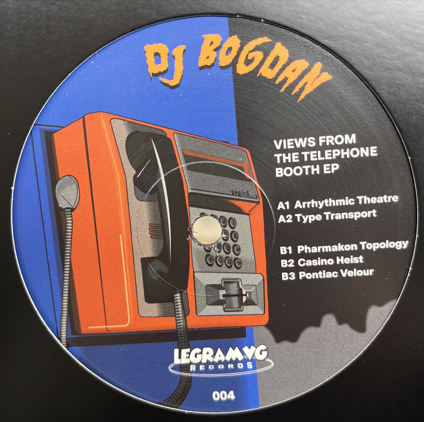 DJ Bogdan - Views From The Telephone Booth | LEGRAM VG (LGVG004) - main