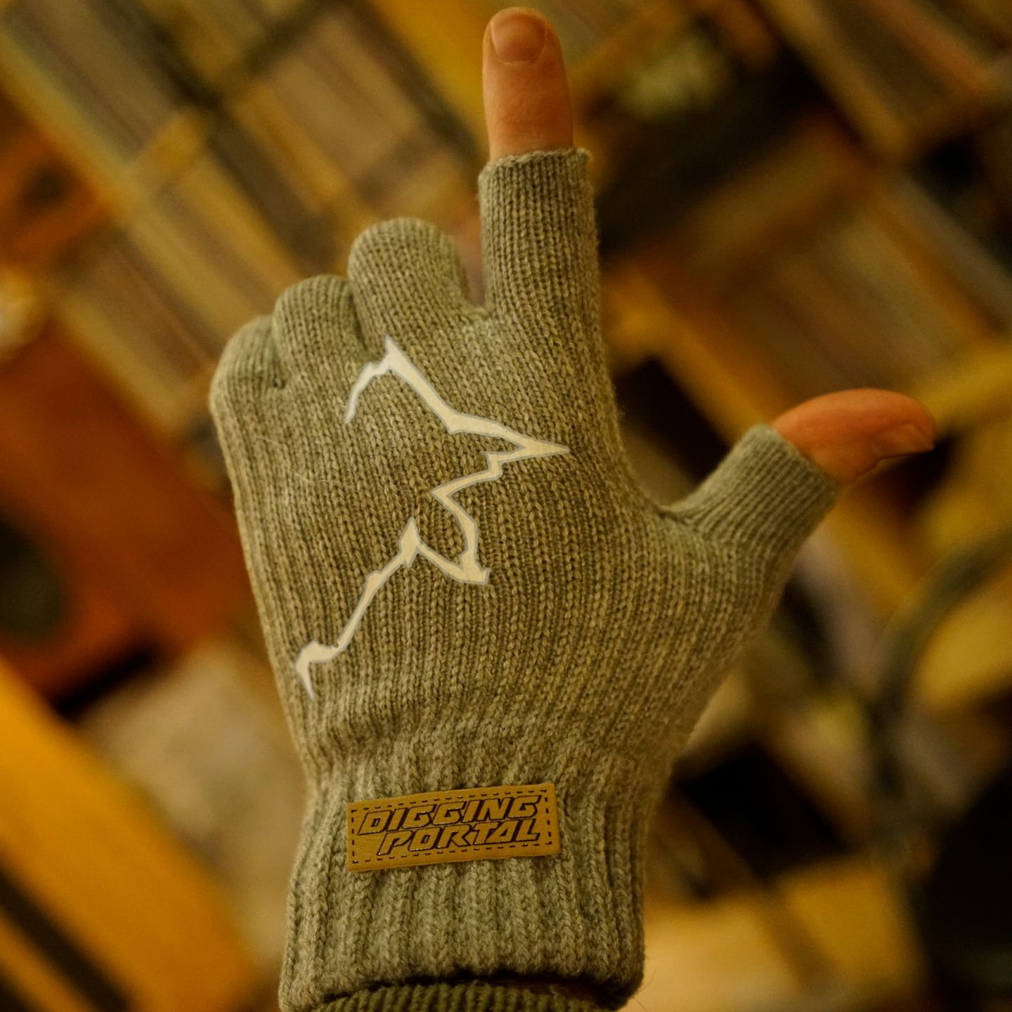 legram - DIGGING GLOVES - LIGHT GREY