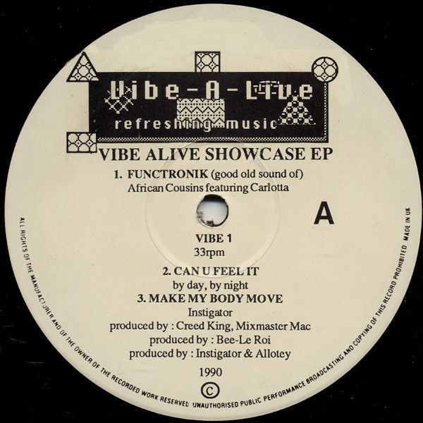 Various - Vibe Alive Showcase EP | Vibe Alive Records (VIBE 1) Various - Vibe Alive Showcase EP | Vibe Alive Records (VIBE 1)