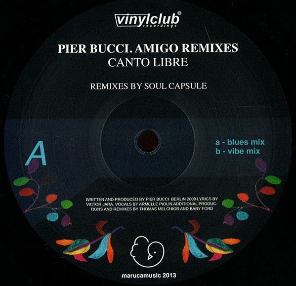 Pier Bucci - Canto Libre | Vinylclub (VCLUB0206)