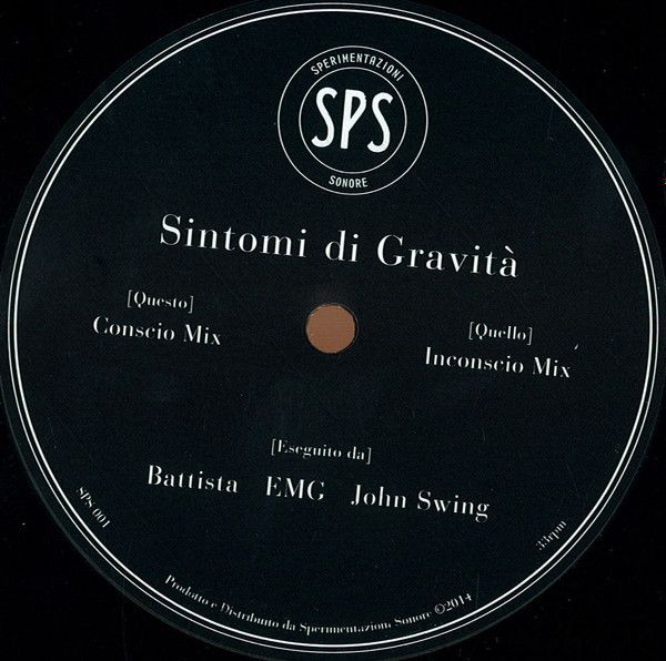 SPS : Battista , EMG , John Swing - Sintomi Di Gravità | Sperimentazioni Sonore (SPS 001) - main