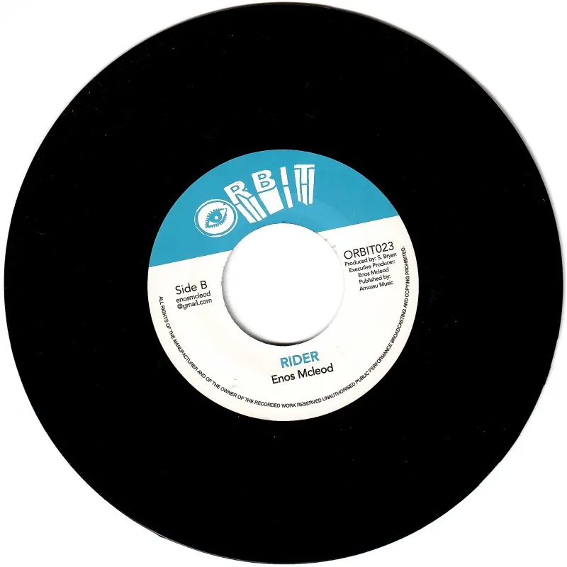 Dennis Brown , Enos Mcleod - The Spirit / Rider | Orbit (ORBIT023) - 2
