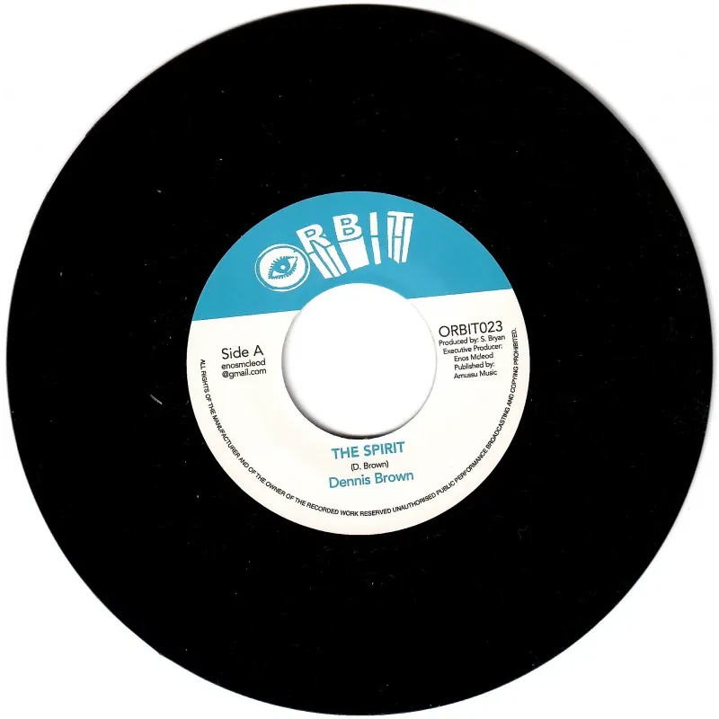 Dennis Brown , Enos Mcleod - The Spirit / Rider | Orbit (ORBIT023) - main