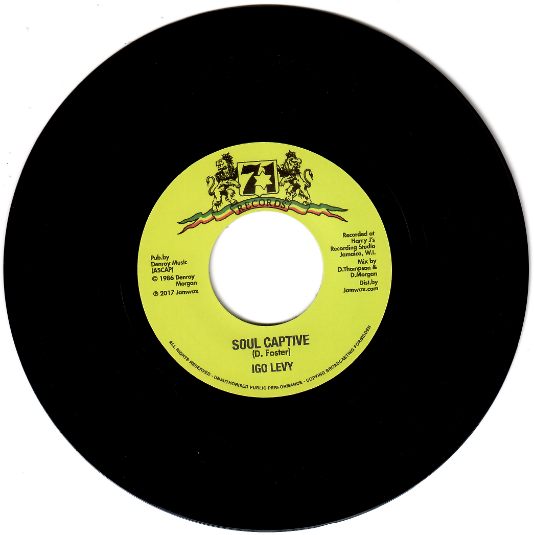 Igo Levy - Soul Captive | Jamwax (JAMWAX18) - main