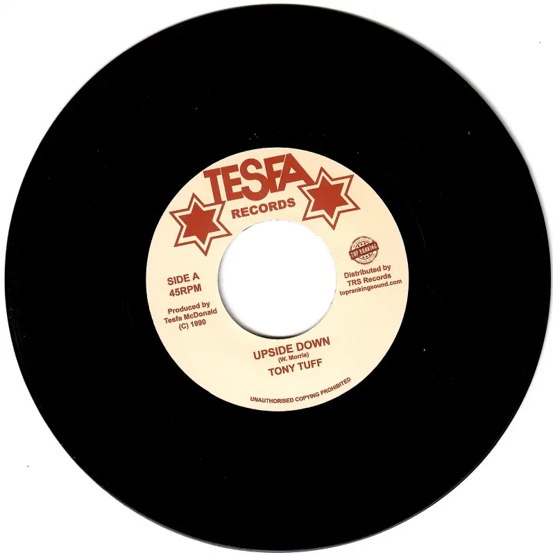 Tony Tuff / Tommy Trouble - Upside Down / Wah Fi Hol Dem | Tesfa Records (TRS-TF-2) - main