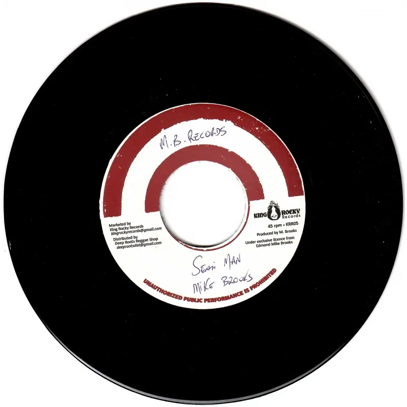 Mike Brooks - Sensi Man | King Rocky Records (KRR05) Mike Brooks - Sensi Man | King Rocky Records (KRR05)