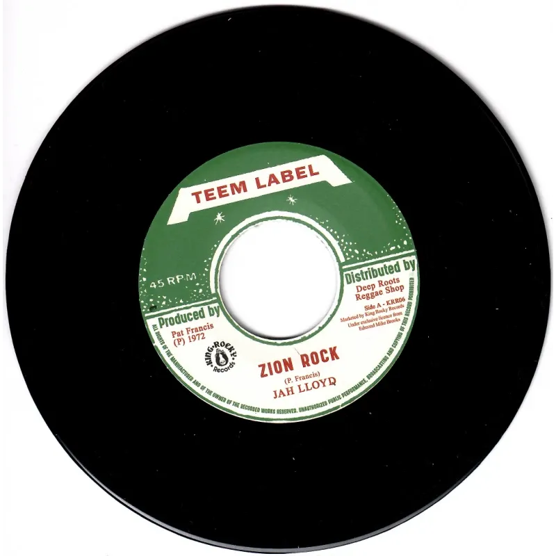 Jah Lloyd / Vin Gordon , Francis All Stars - Zion Rock / Rebel Rock | King Rocky Records (KRR06) Jah Lloyd / Vin Gordon , Francis All Stars - Zion Rock / Rebel Rock | King Rocky Records (KRR06)