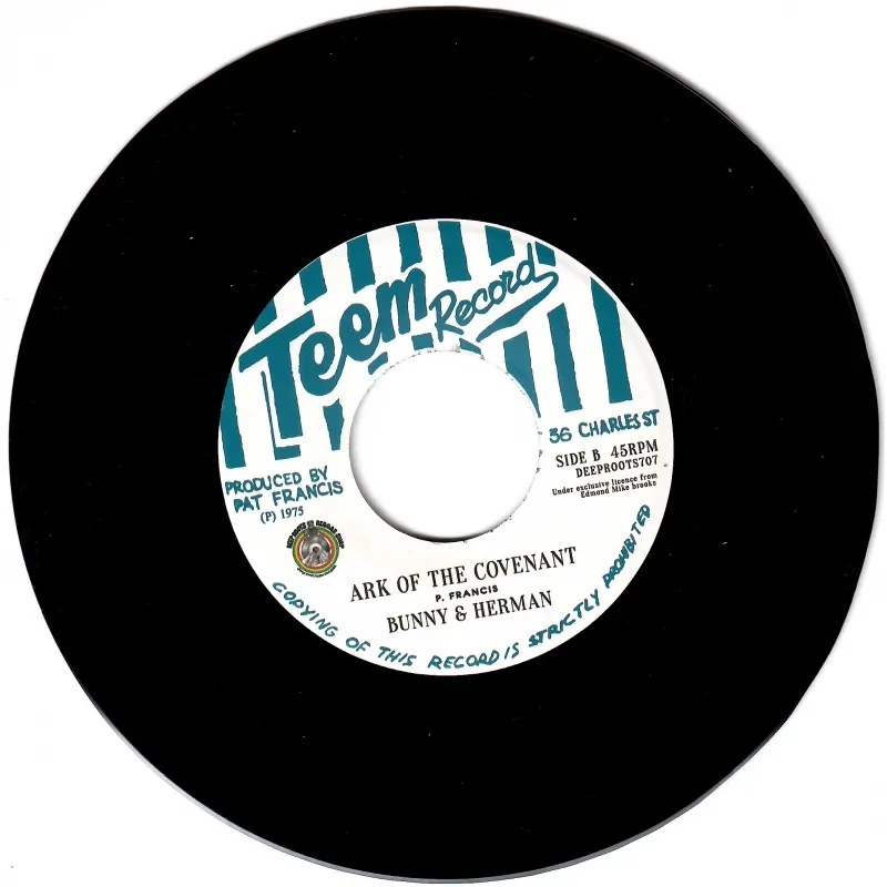 Jah Lloyd / Bunny & Herman - No Tribal War / Ark Of The Covenant | Teem Record (DEEPROOTS707) - 2