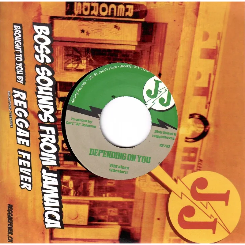 V. Vinstrick / Vibrators - Love Is Not Your Game / Depending On You | JJ Records (RF202) - 2 V. Vinstrick / Vibrators - Love Is Not Your Game / Depending On You | JJ Records (RF202) - 2