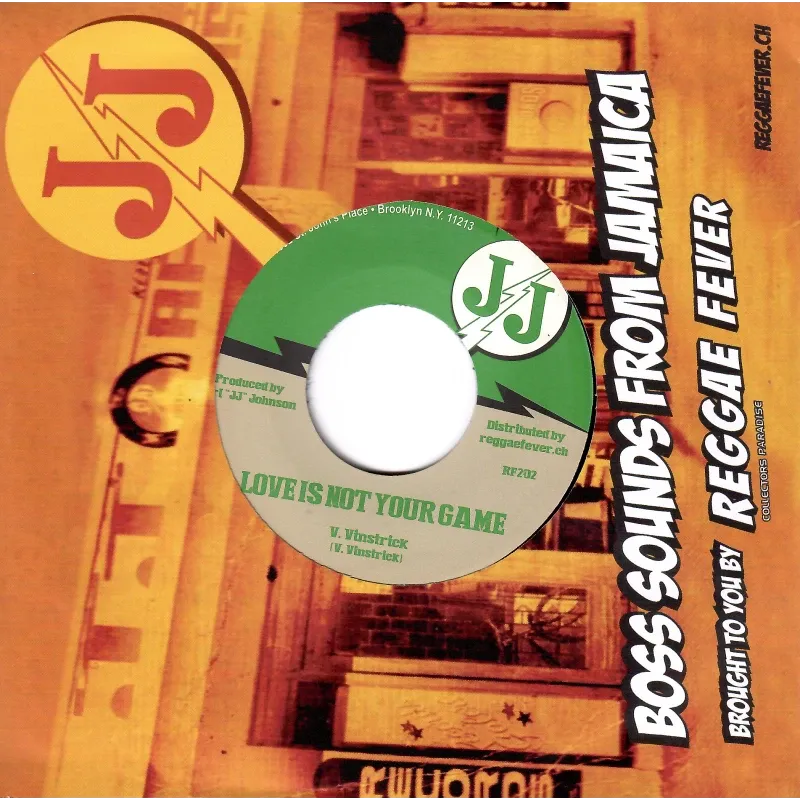 V. Vinstrick / Vibrators - Love Is Not Your Game / Depending On You | JJ Records (RF202) - main V. Vinstrick / Vibrators - Love Is Not Your Game / Depending On You | JJ Records (RF202) - main