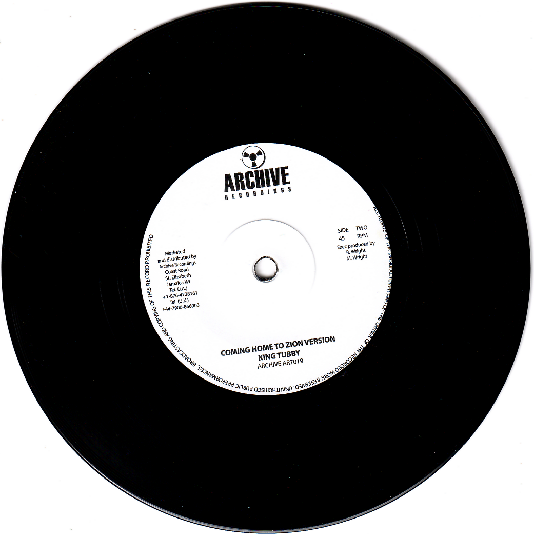 Bingy Bunny And The Heptones - Coming Home To Zion | Archive Recordings (AR7019) - 2