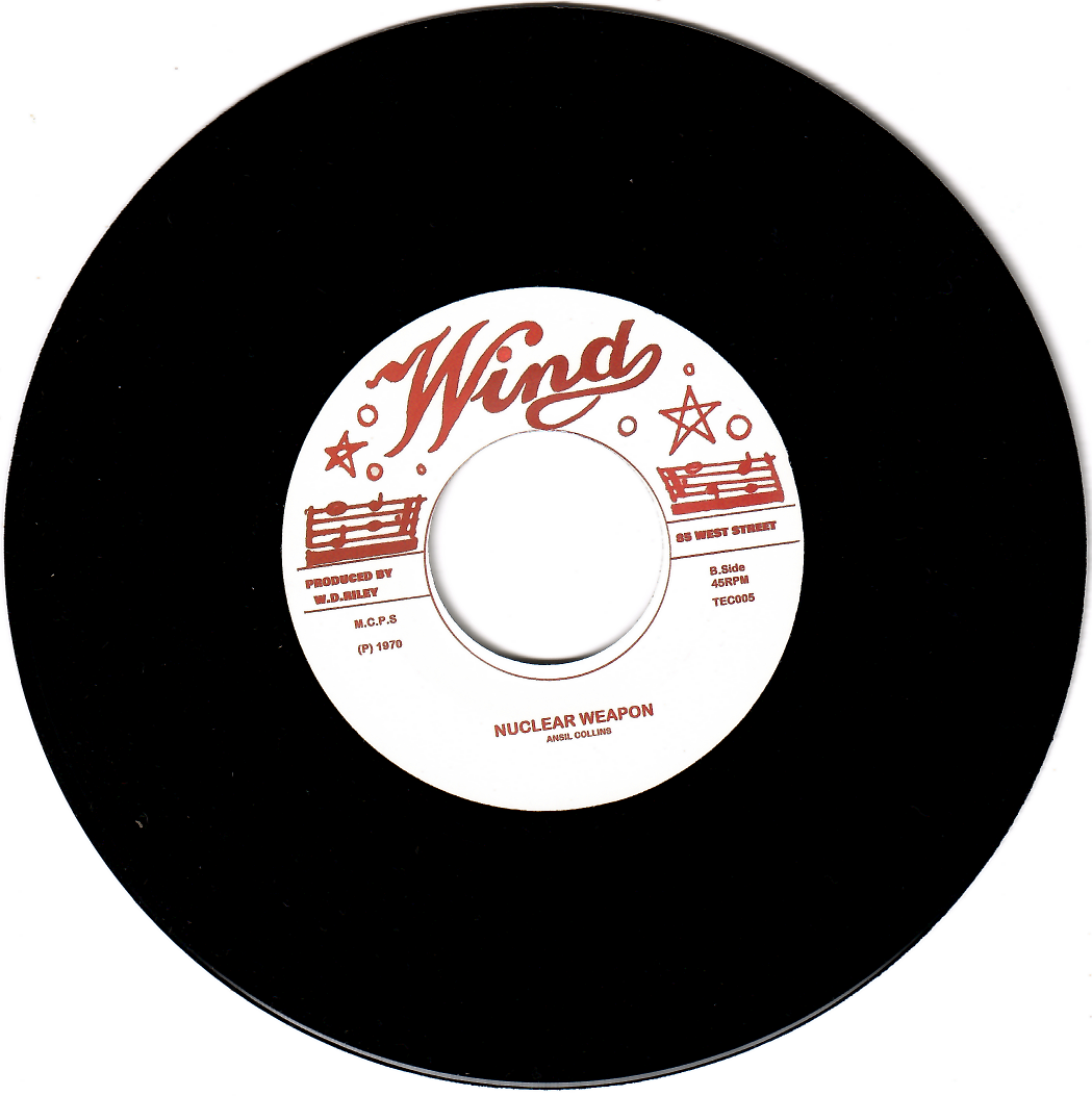 Dave & Ansel Collins / Techniques All Stars / Ansel Collins - Double Barrel / Instrumental / Nuclear Weapon | Wind (TEC005) - 2