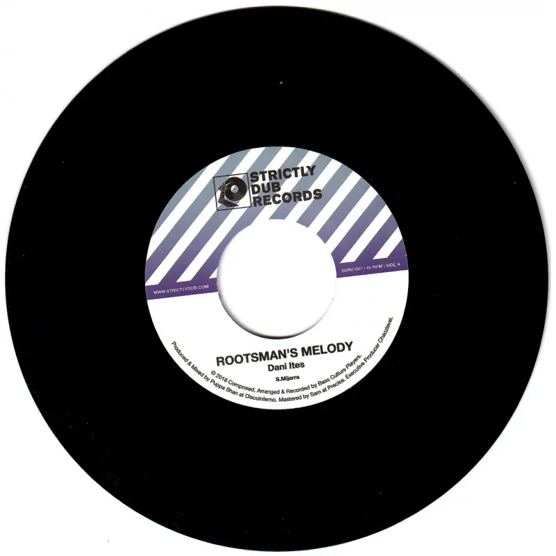 Dani Ites , Bass Culture Players , Puppa Shan - Rootsman's Melody | Strictly Dub Records (SDRV7007)