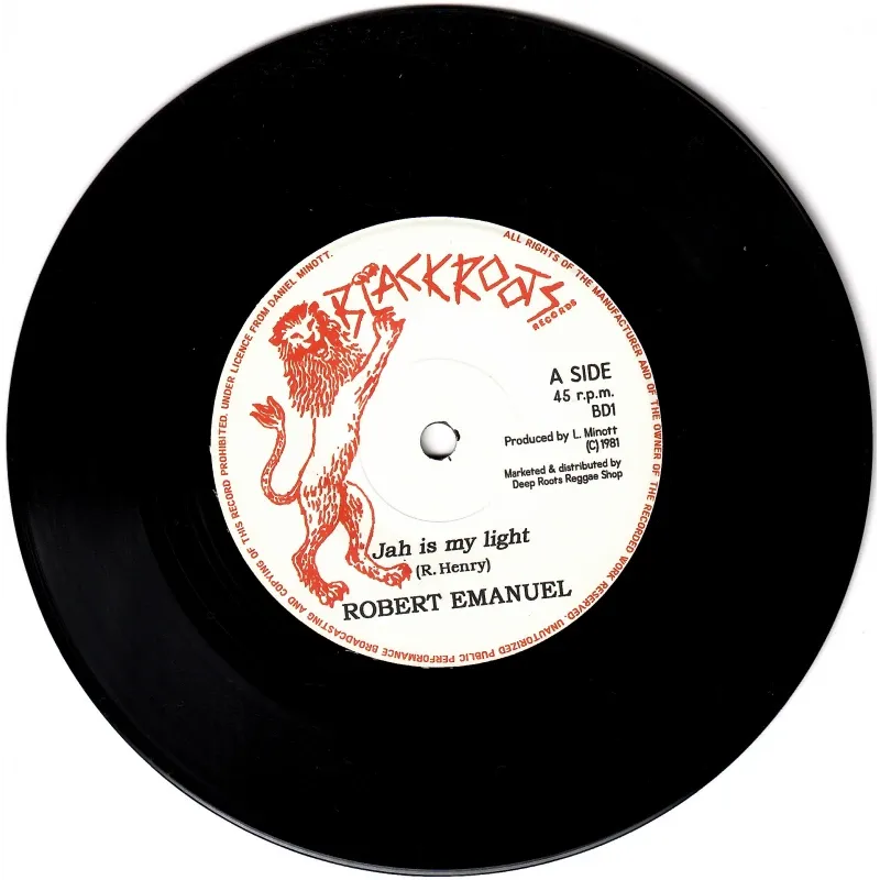 Robert Emanuel - Jah Is My Light | Black Roots (BD1) - main Robert Emanuel - Jah Is My Light | Black Roots (BD1) - main
