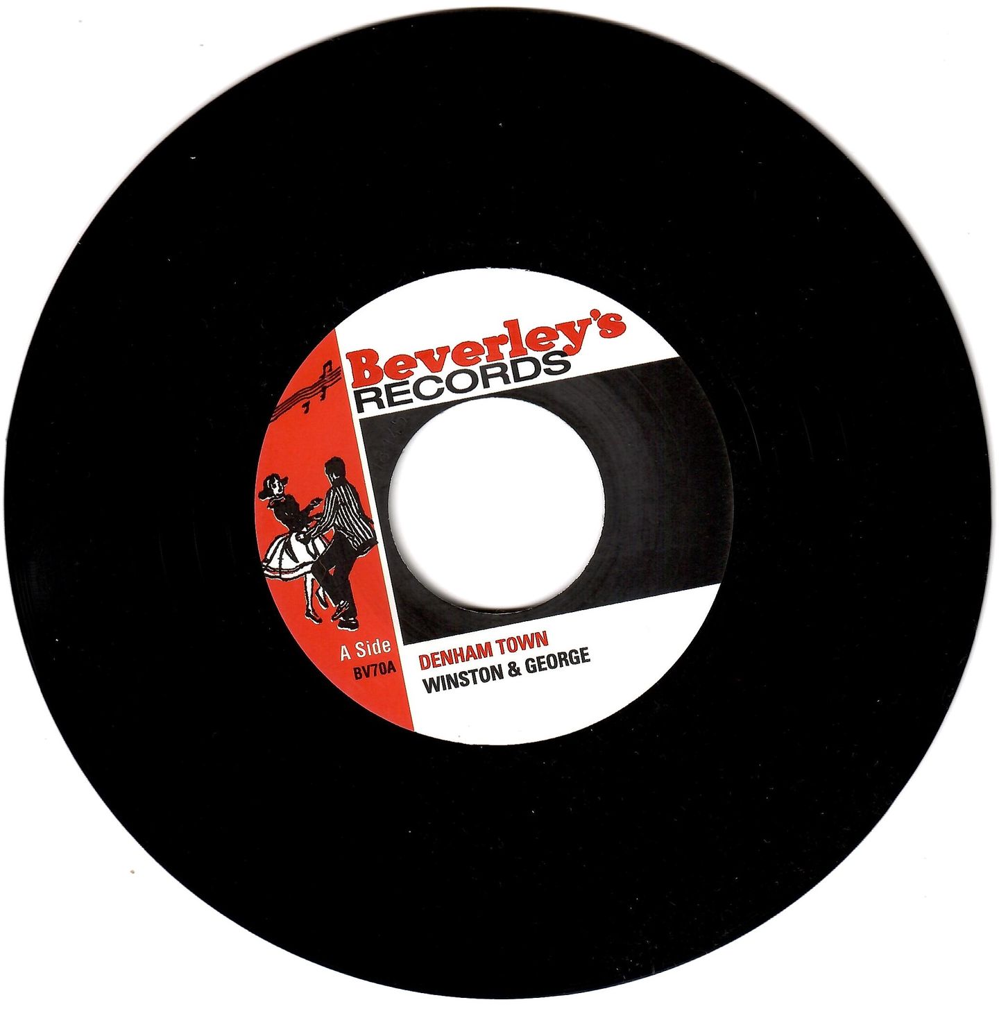 Winston & George - Denham Town | Beverley's Records (BV70) - main