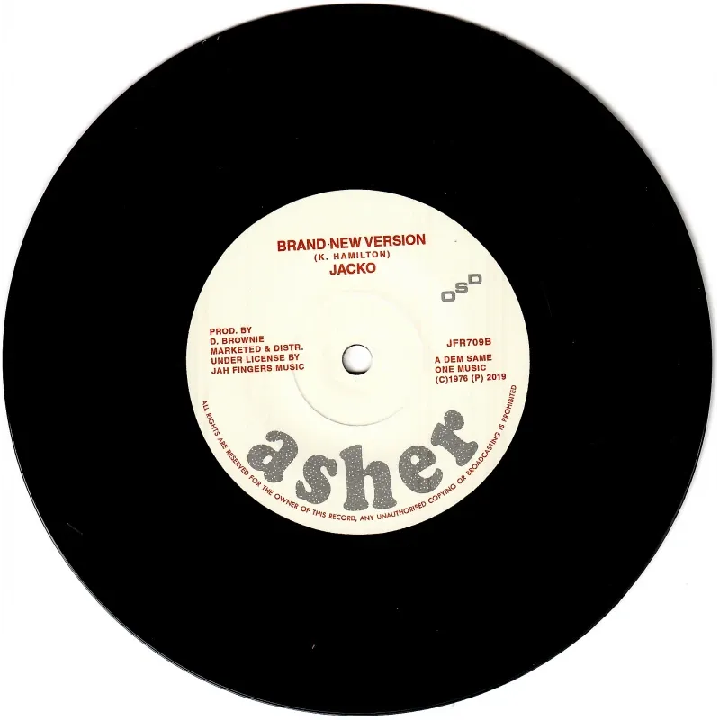 Jacko - Brand New Day | Asher (JFR709) - 2