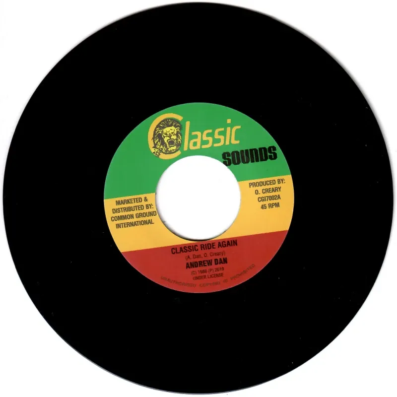 Andrew Dan - Classic Rides Again | Classic Sounds (CGI7002)